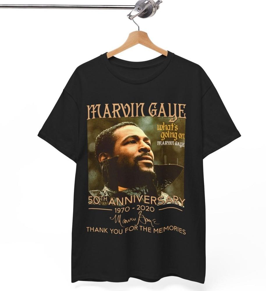 Marvin Gaye What_s Going On Anniversary Thank You For The Memories T Shirt