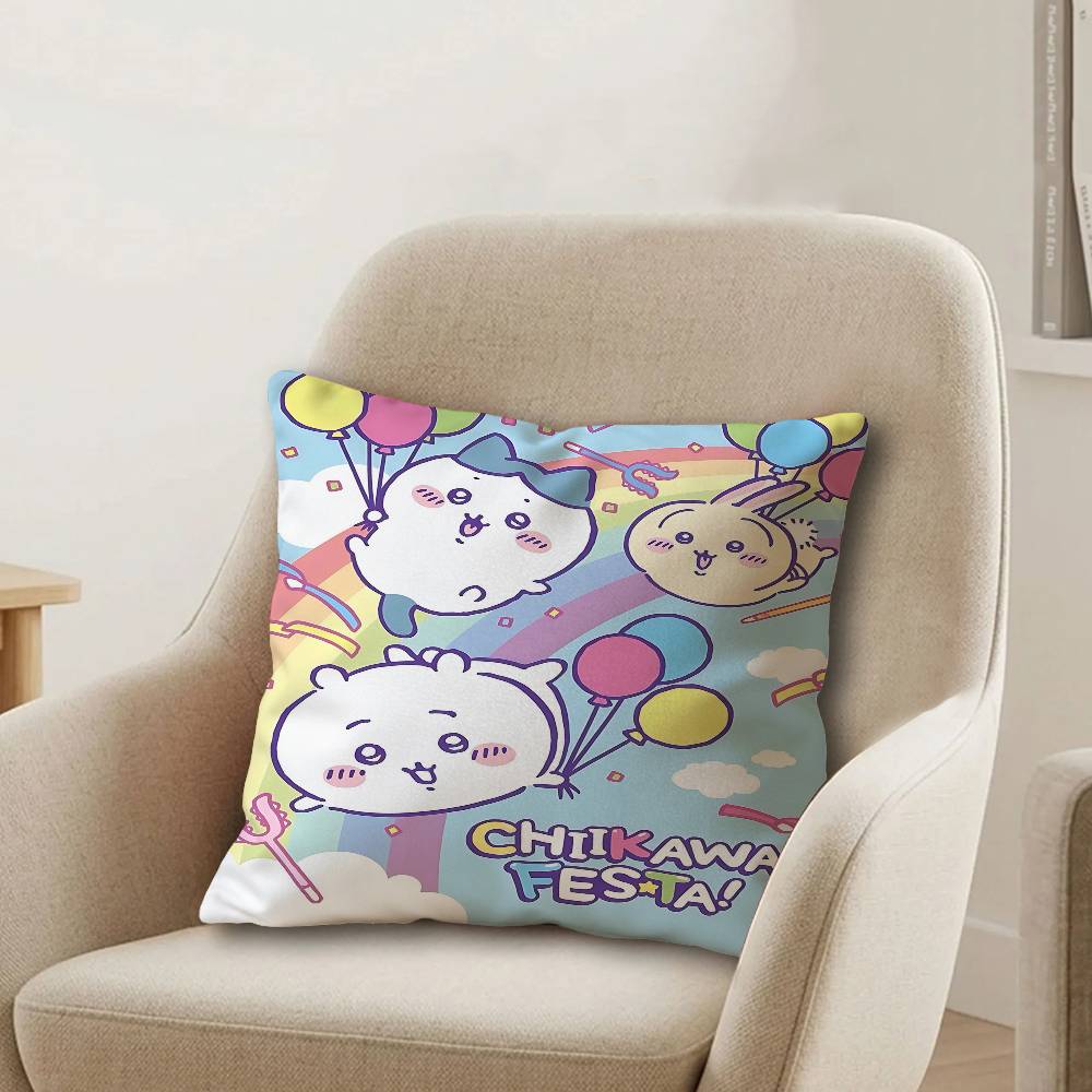 Popular Cute Characters CchiikawaS Pillowcases Home Bedding Decorative Pillow Cover Wedding Super Soft Pillow Case