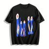 Fun Nurse Themed Print Casual Top For Medical Workers Pure cotton T-shirt