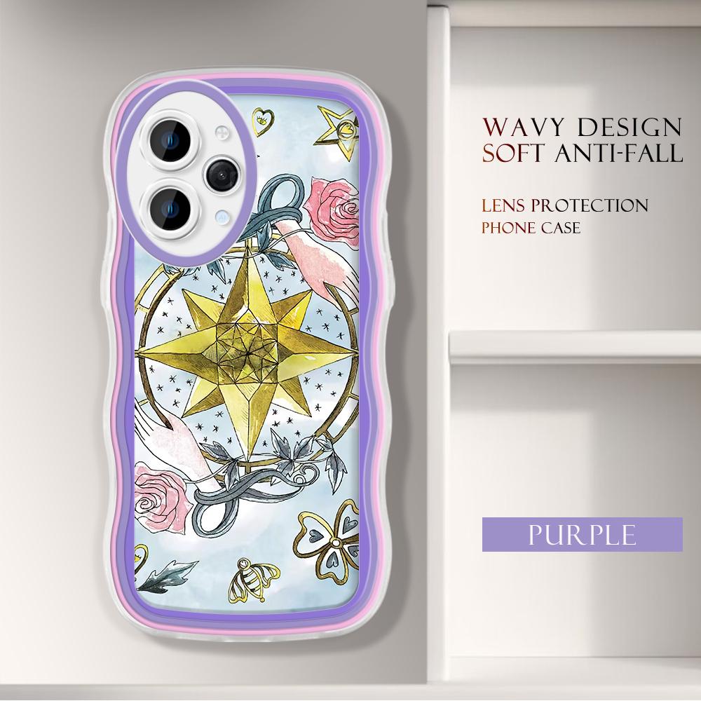 

Модный мягкий волнистый чехол для телефона с мультяшным узором, защита камеры, противоударный чехол для мобильного телефона Xiaomi Poco Redmi Redmi 4A