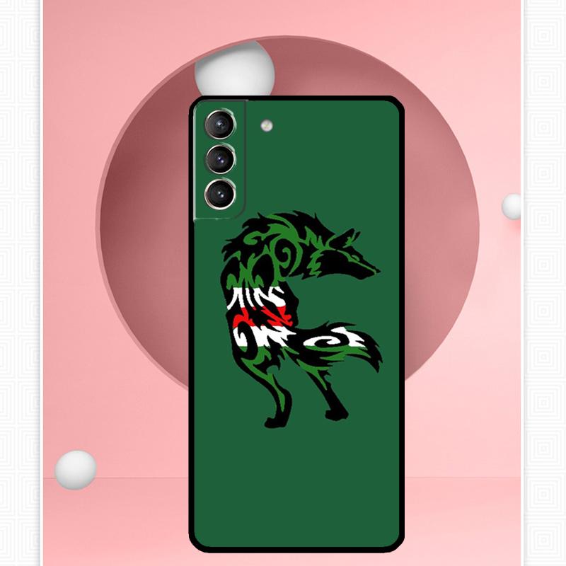 

Чехол с флагом Чечни Чеченский волк для Samsung Galaxy S24 S23 S22 Ultra Note 10 Plus Note 20 S9 S10 S20 S21 FE задняя крышка Note 10 Plus