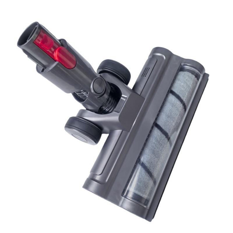 For Dyson V7 V8 V10 V11 V15 Vacuum Cleaner Attachment Soft Roller Brush Head With LED Dust Lights For Hardwood Floor