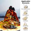 Customiz Name Personality Metal Slug  Blanket Soft &Warm Sofa Office Bed Travel Lunch Break Blanket, Gift Suitable All Seasons