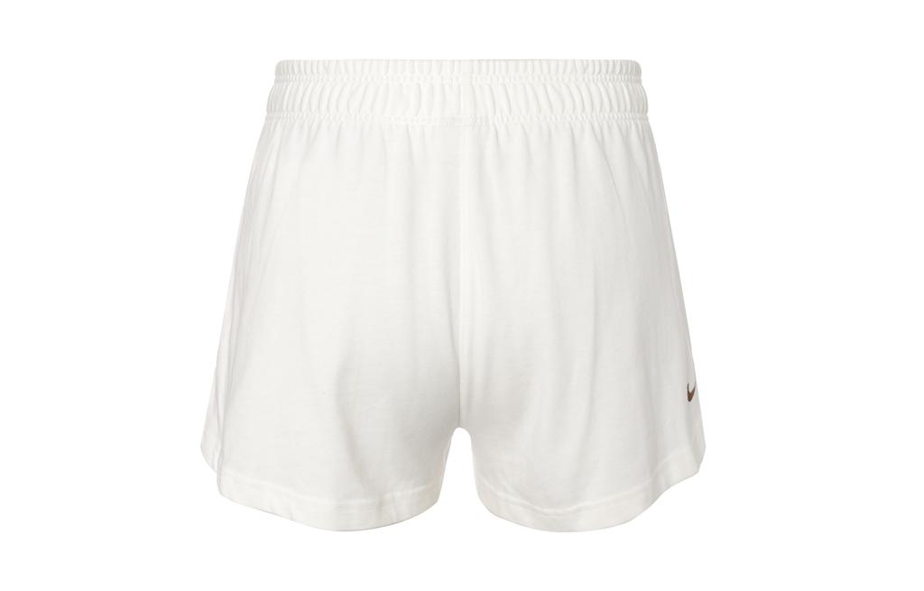 Nike Sportswear Women's Logo Print Elastic Shorts 'Sail White' FJ7716-133