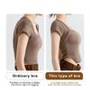 Wireless Posture Correction Bra for Women Seamless Push Up Bralette with Cross Back Support for Daily Shaping Lingerie