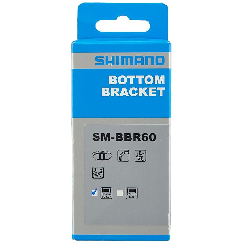 Shimano SMBBR60 68mm (BC1.37) BSA Bottom Bracket USP-18332