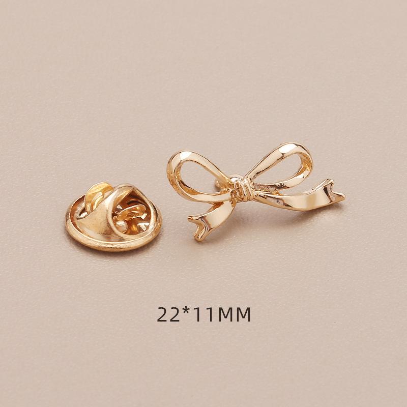1pcs Cute Mini Brooch Pins Butterfly Flower Pearl Neckline Brooches Shirt Collar Lapel Pin Buckle Fixed Invisible Brooch Jewelry
