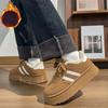 Zapatos de Algodón para Mujer - Nuevo Estilo con Aislamiento Añadido - Zapatos de Plataforma Retro Versátiles para Mujer