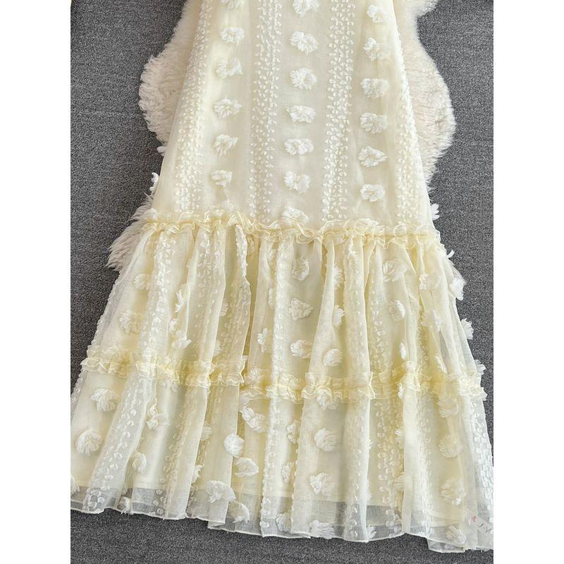 Sanya Photography Loose Three-Dimensional Dress Summer Sling