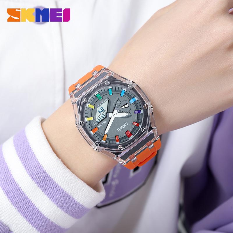 Electronic watch multi-functional luminous waterproof student watch sports outdoor cool electronic watch male