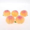 5Pcs 7Cm Artificial Peach Home Kitchen Decoration Fake Fruits Festive Party Supplies Simulation Ornament Pography Props