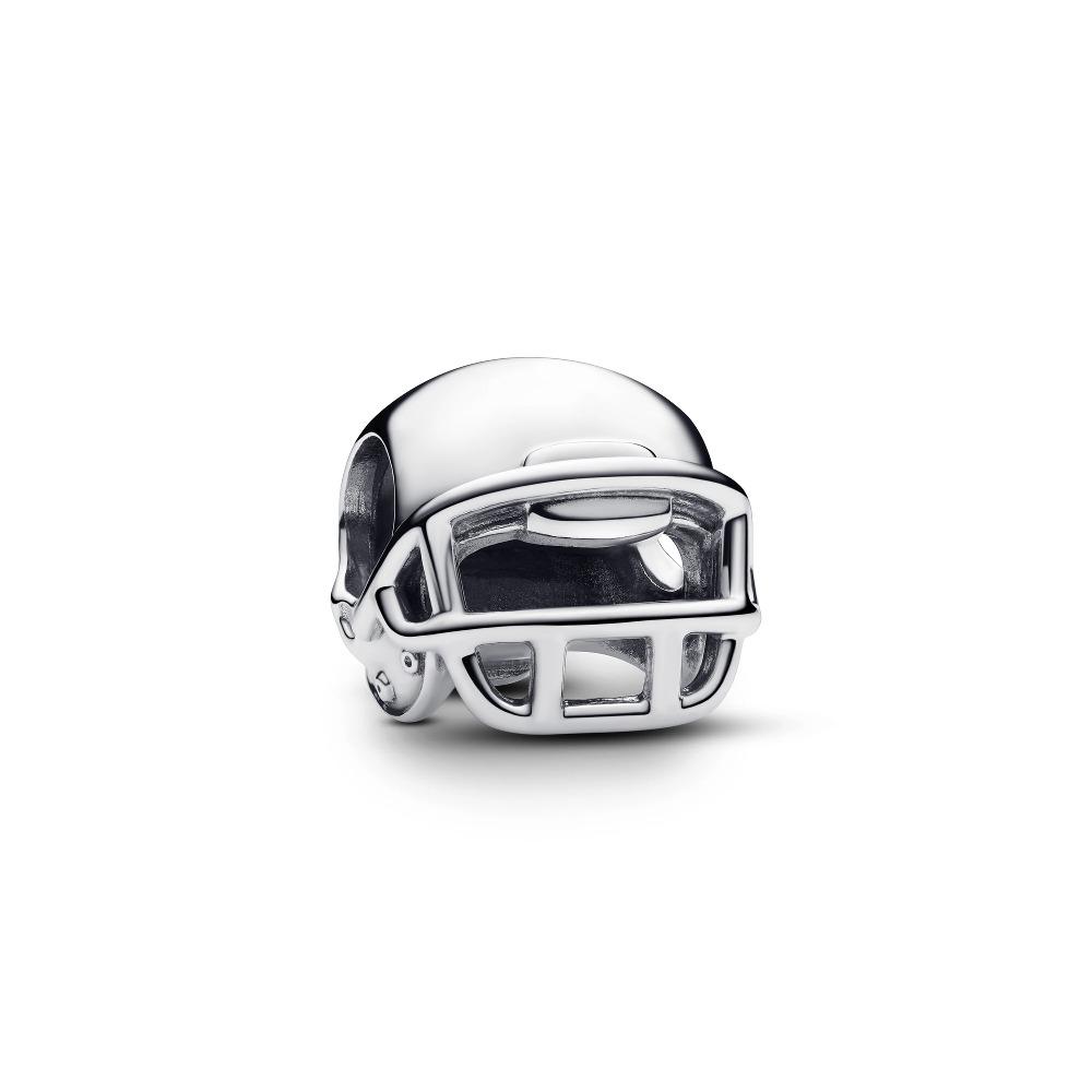 

925 Silver Bicycle Train Car Helmet Charm Beads for Jewelry Making DIY Pendant Bracelet Necklace Gift