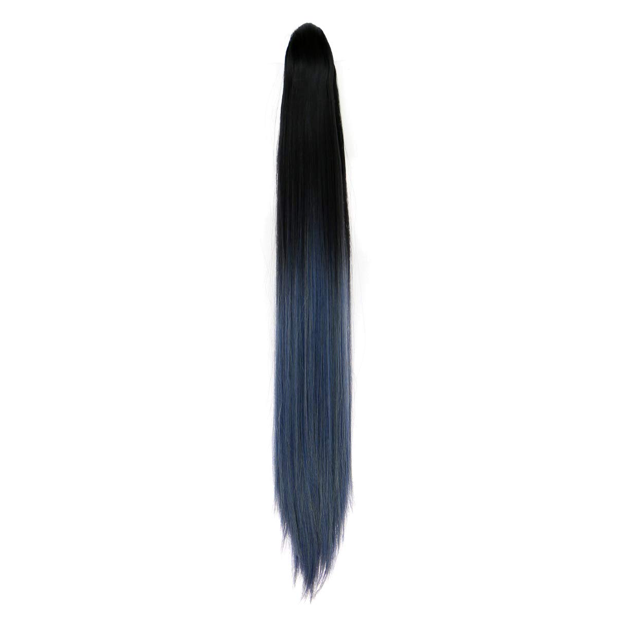 

Extensions One Touch Ponytail Wig [TefuRe] M056ST60BLK-NVY-BL