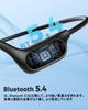 Bone Conduction Swimming Sports Wireless Bluetooth MP3 IPX8 Waterproof for Running Headphones, Headphones, Open-Ear Earbuds, 5.4, Built-in Player,