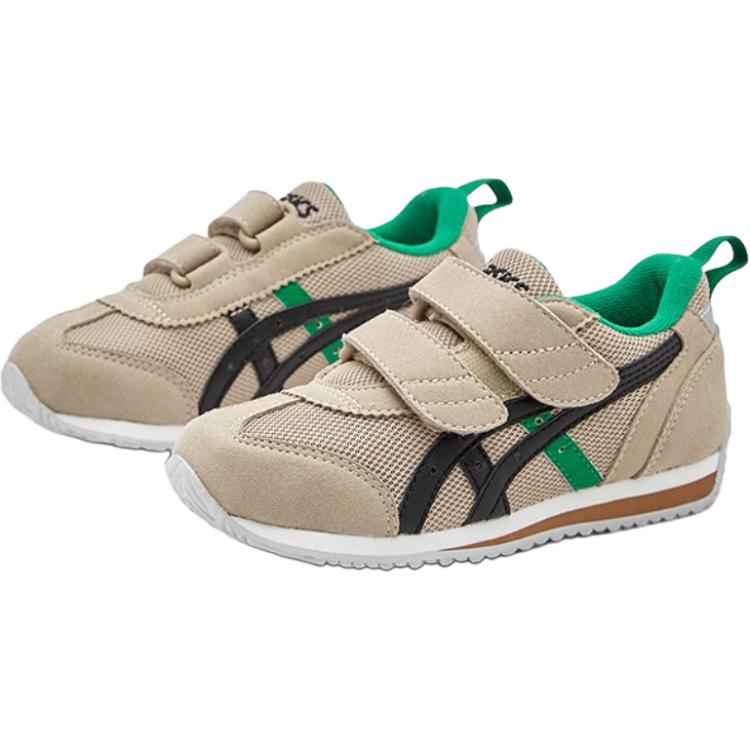 Asics Suku Suku Idaho Mini Synthetic Leather Fabric Comfortable Versatile Low Top Kids Casual Shoes Kids Casual Shoes Brown Green 1144A271-201