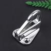 2Pcs 316 Stainless Steel Marine Spring Snap Fending Hook Marine Boat Spring Snap Attach Rope Fender Boat Hardware