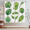 Green Plant Turtle Back Bamboo Modern Living Room Curtains for Camera Black Out Curtains Blackout Shade Curtain Tiebacks Blinds