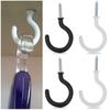 Coated Ceiling Hanger Hardware Tool Dipping Cup Hooks Kitchen Loop Peg Mug Shouldered Screws