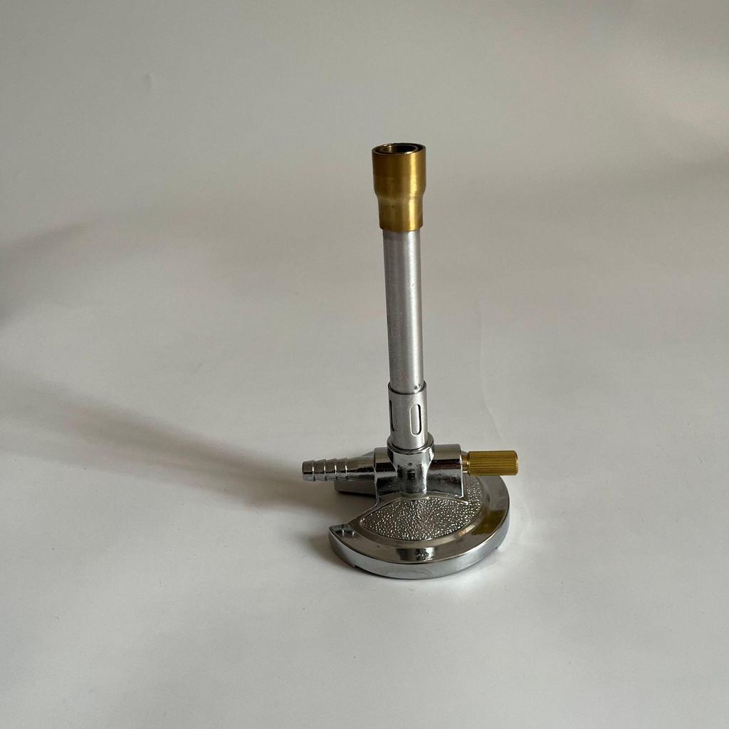 American Bunsen Burner - Zinc Alloy Laboratory Teaching Instrument