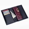 Women's Fashion Woven Sheepskin Passport Wallet & Document Organizer