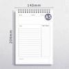 1pc New Undated Planner Notebook A6 Portable Schedule Journal Self-Discipline Checkbook Habit Tracker
