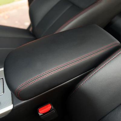 Car Accessories Microfiber Center Control Armrest Pad Leather Cover Sticker Trim For Nissan Altima 2013 2014 2015 2016 2017