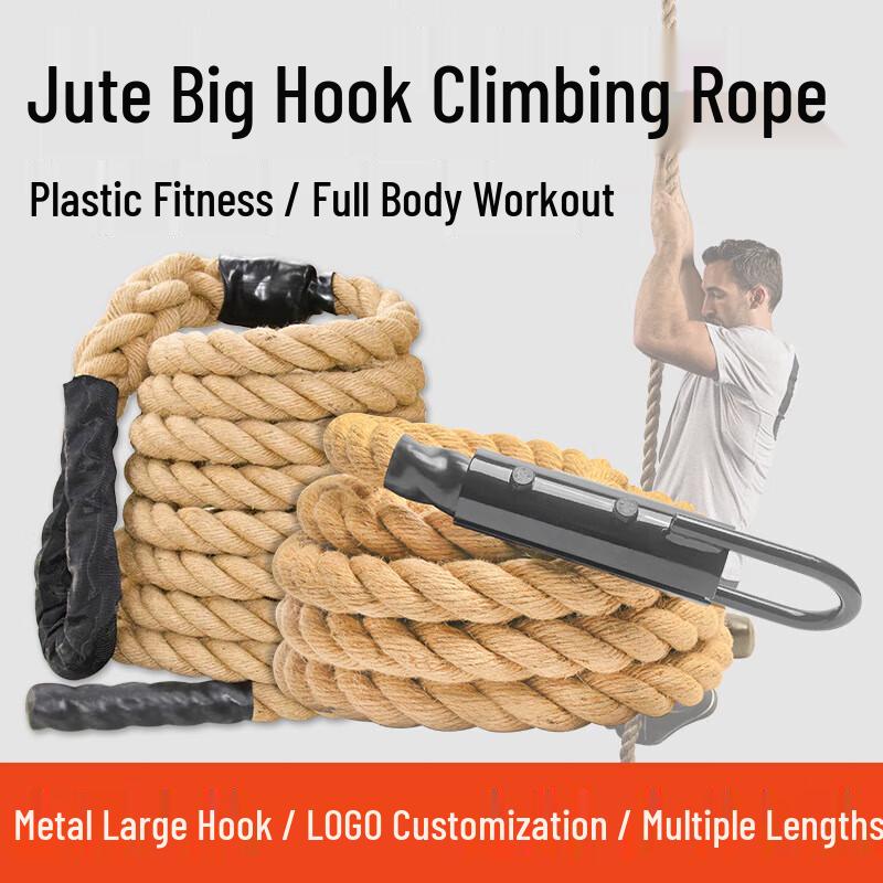 Liaicai Jute Fitness Climbing Rope