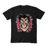 Crazy Cartoon Caricature Black T-Shirt