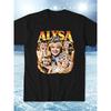 Retro Comfort Colors Alysa Liu Tee, Quad Jump Icon, Ice Skating Top, G
