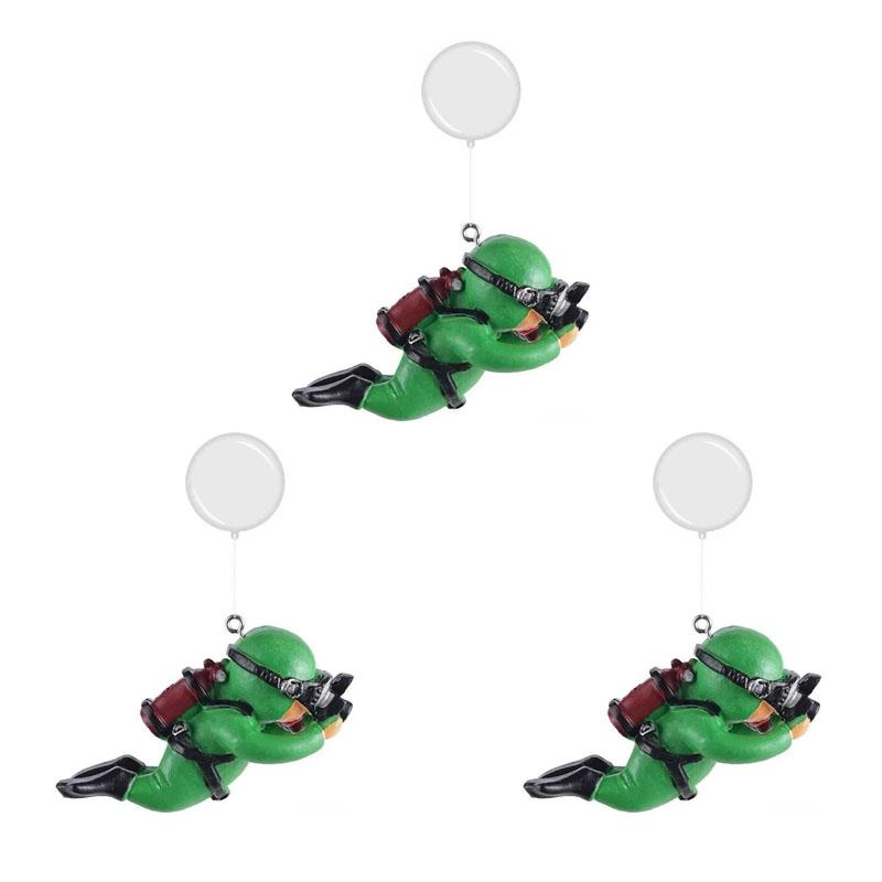 1pc/3pcs Cute Mini Aquarium Decoration Accessories Diver Figures Fish Tank Aquarium Ornaments Aquatic Pet Supplies