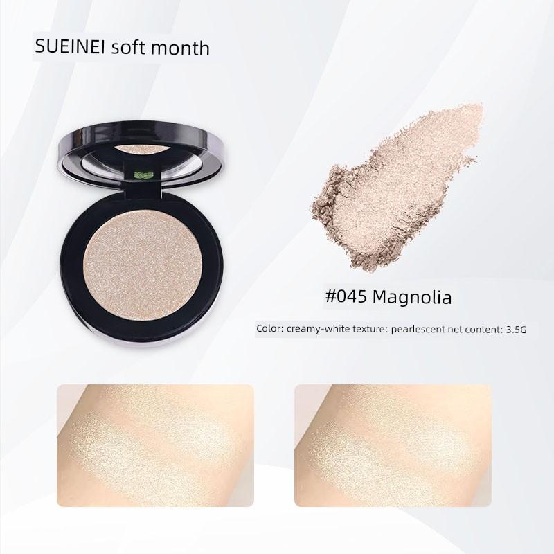 Seckill All Eyeliner! Suetnei Monochrome Eyeshadow Pure Black Black Brown Gray Matte Smoke down to Crouching Silkworm