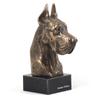 Dog Niemiecki I - Statuetka dla psa, popiersie na kamiennej podstawie, rzeźba, trofeum na wystawę psów marki Art-Dog