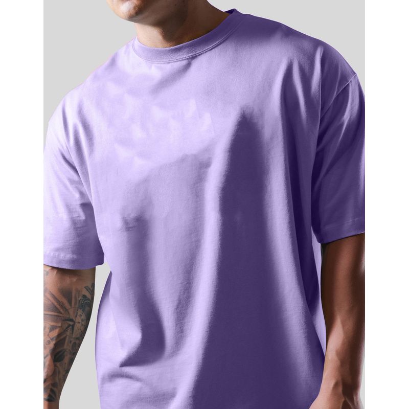 Heavy Weight Pure Cotton round Neck T-Shirt Men Fashion Loose Plus Size Pure Color Fitness Clothes Breathable Summer Sports Short Sleeve
