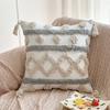 45x45cm Bohemian Canvas Throw Pillow Cover Cojines Tufted Living Room Decor Bedroom Headboard Cushion Covers Sofa Pillowcase