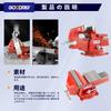 GOODRIG Bench Vise, Tabletop Vise, 360-Degree Rotation, Jaw Width: 126mm, Maximum Opening: 105mm, 360-Degree Rotation, Workbench, Anvil Vise, Rotating