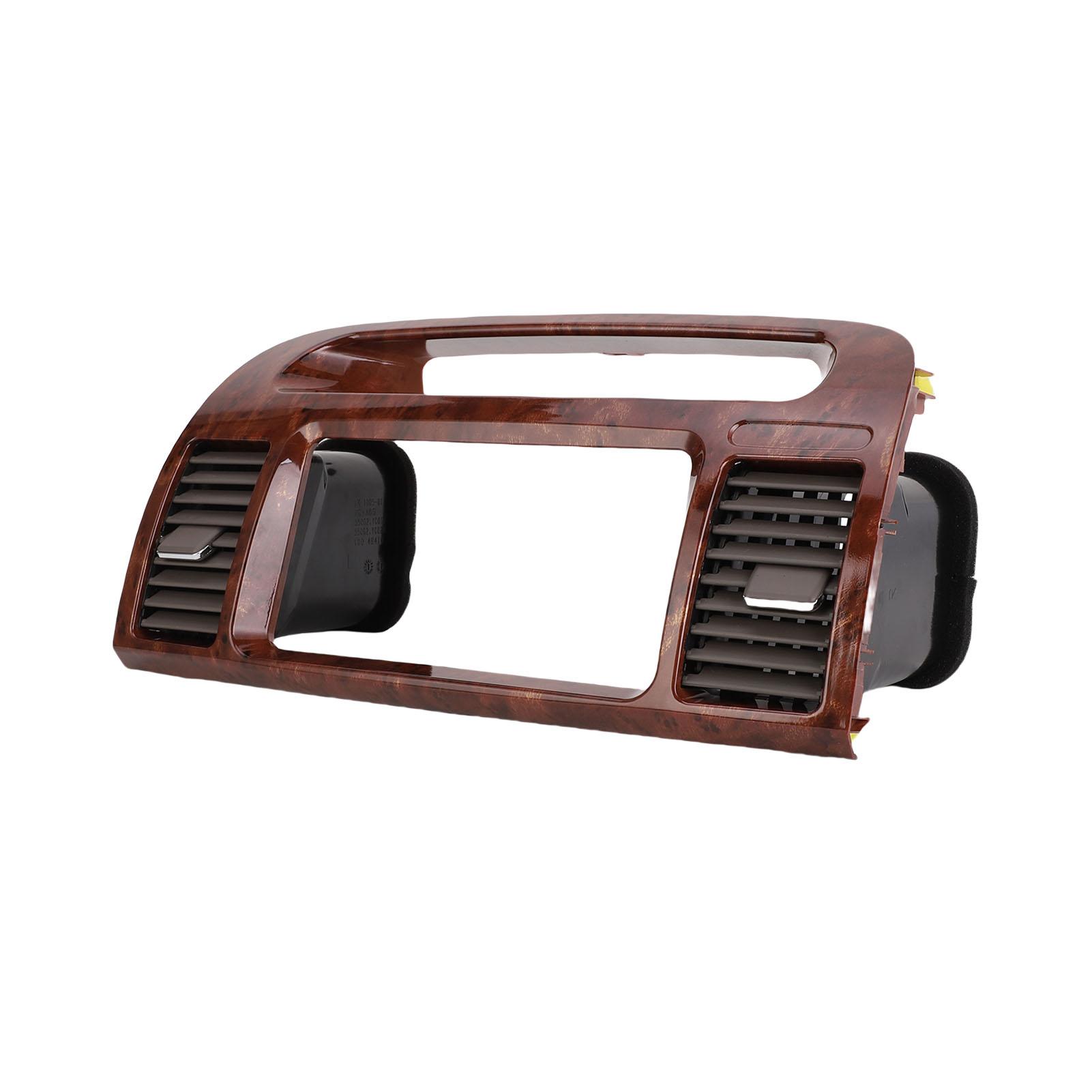 

Панель воздуховыпускного отверстия центральной консоли, рамка передней панели радио, панель воздуховыпускного отверстия кондиционера, рамка в сборе, замена для Camry XV30 2001-2006