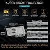 2Pcs LED Car Door Lights Welcome Light Emblem Logo Lamps For Opel Insignia A B 2009-2017 Antara 2008-2018 car accessories