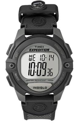 Ρολόι Timex Expedition T40941 Κουαρτς 10 ATM Αδιάβροχο Πλαστικό Μαύρο Καντράν Ρητίνη [TIMEX] Ανδρικό [Στοιχείο]