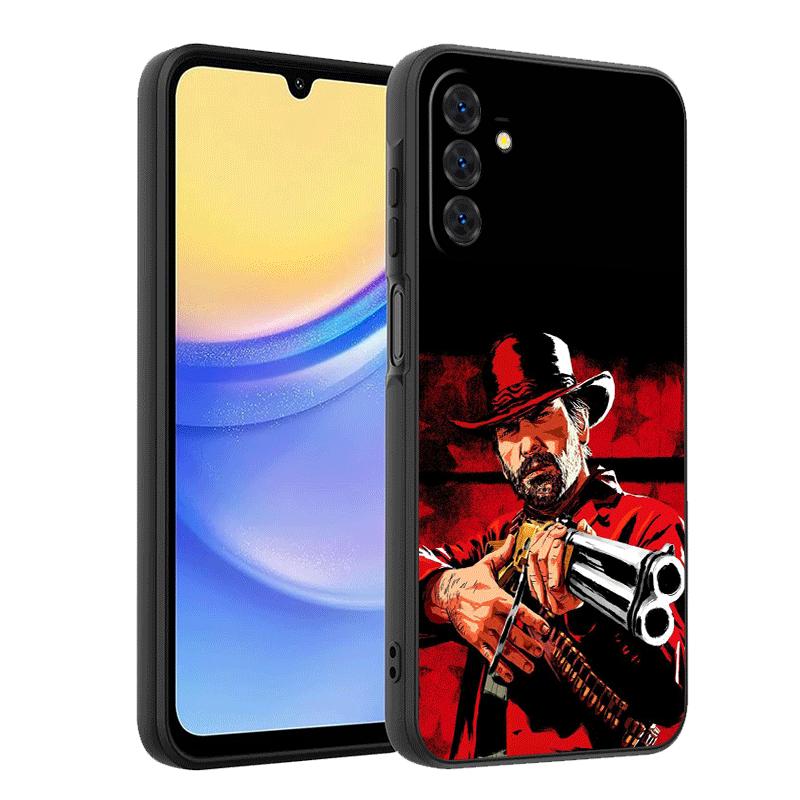 Red Dead R-Redemption Soft Phone Case for Samsung A17 A37 A57 A16 A26 A36 A56 A15 A25 A35 A55 A14 A24 A34 A54 A13 A23 A33 A53 A5