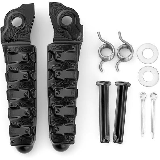 Motorcycle Front Foot Pegs Rest Pedal Compatible with K&TM DUKE 125/200 / 250/390 2018 2019 2020 2021 2022 2023 2024 duke 390 250 200 125 Accessories
