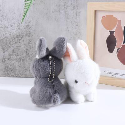 Toys Keyring Stuffed  Simulation Model  Rabbit Keyring  Bunny Key Chain  Rabbit Pendant  Rabbit