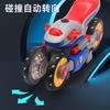 Electric Universal Deformation Motorcycle Colorful Music Light Stunt Rotating Racing Children's Toy