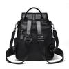 PU Backpack Women's Lightweight Backpack Multi-functional Shoulder Bag