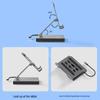 Aluminum Alloy Type-C Docking Station: Tablet & Laptop USB Hub with HDMI 2.0 & Gigabit Ethernet.