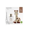 Gift Box Set Sophie La Girafe: Sophie La Girafe, Giraffe, Collectible Plush Toy, 0+ Months + Paris, Eau De Toilette, For Boys, 100 Ml