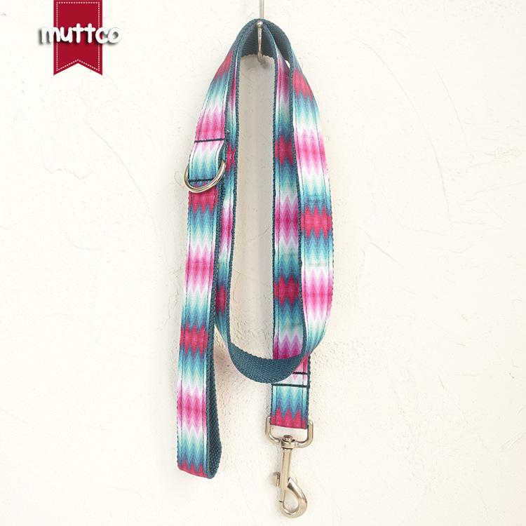 New Style Woven Dog Leash with Colored Pattern and Innovative Design Small