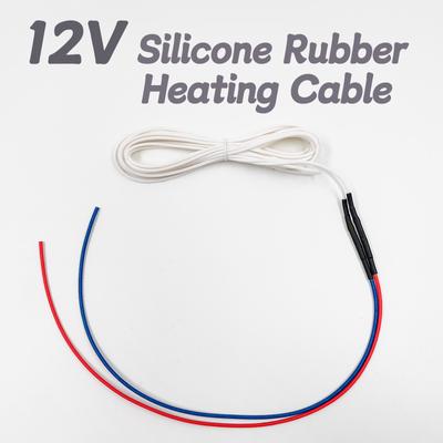 Filo riscaldante in gomma siliconica da 12 V con filo freddo fai da te per realizzare un cuscinetto riscaldante per seggiolino auto