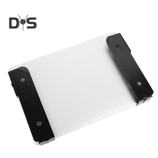 Wall Laptop Mount Holder Adjustable Design Sturdy Metal Construction Easy Installation Tablet Laptop Storage Rack