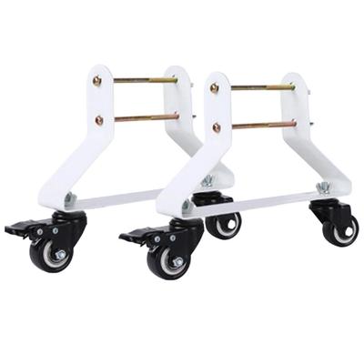 2pcs Casters Stand Radiator Pulley Oil Ting Hydroelectric Radiator Electric Heater Special Mobile Pulley Bracket Heating Bracket