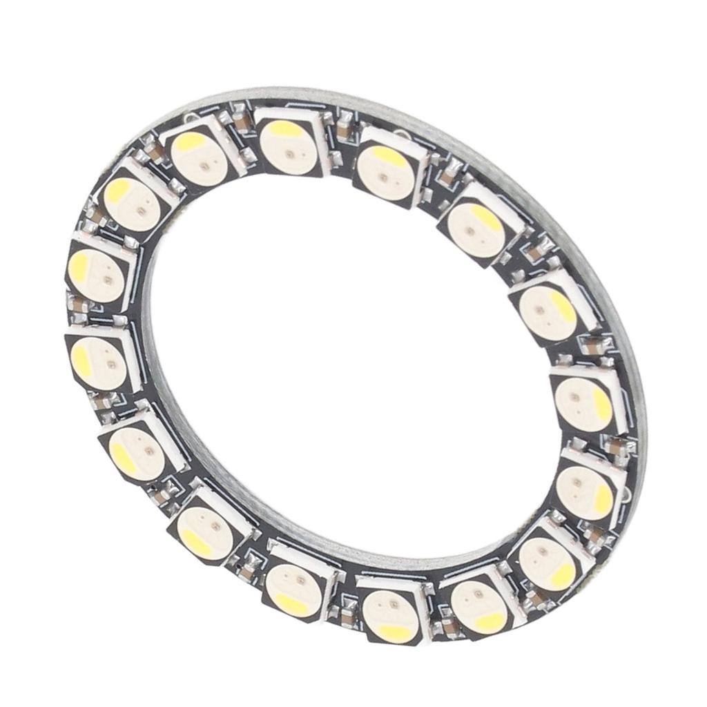 RGB LED Ring Board 16 Bit SK6812 32 Colors and Fluorescent White Ring Lamp Wall Clock Light Driver